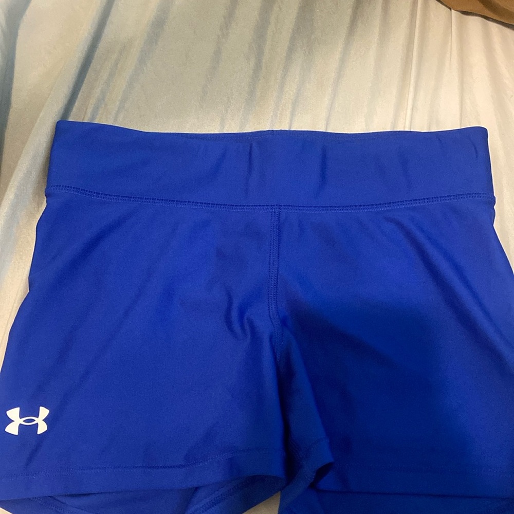 Small under armor blue spandex